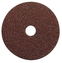 Value Collection - 7" Diam 7/8" Hole 50 Grit Fiber Disc - Coarse Grade, Ceramic, 10,000 Max RPM - Industrial Tool & Supply