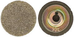 PFERD - 1" Disc Diam, 60 Grit, Diamond Quick Change Disc - Type S Attaching System, Coated, Brown, Coarse Grade, 15,500 RPM, D251 Series - Industrial Tool & Supply