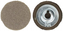 PFERD - 1" Disc Diam, 120 Grit, Diamond Quick Change Disc - Type S Attaching System, Coated, Brown, Medium Grade, 15,500 RPM, D126 Series - Industrial Tool & Supply