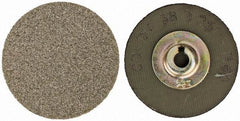 PFERD - 1-1/2" Disc Diam, 60 Grit, Diamond Quick Change Disc - Type S Attaching System, Coated, Brown, Coarse Grade, 12,500 RPM, D251 Series - Industrial Tool & Supply