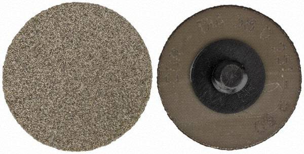 PFERD - 1-1/2" Disc Diam, 60 Grit, Diamond Quick Change Disc - Type R Attaching System, Coated, Brown, Coarse Grade, 12,500 RPM, D251 Series - Industrial Tool & Supply