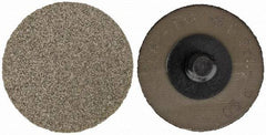 PFERD - 1-1/2" Disc Diam, 60 Grit, Diamond Quick Change Disc - Type R Attaching System, Coated, Brown, Coarse Grade, 12,500 RPM, D251 Series - Industrial Tool & Supply