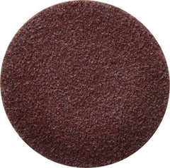 Tru-Maxx - 2" Disc Diam, 60 Grit, Aluminum Oxide Quick Change Disc - Type S Attaching System, Coated, Maroon, Medium Grade - Industrial Tool & Supply