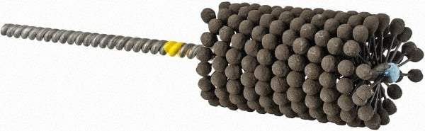 Brush Research Mfg. - 1-3/8" to 1-1/2" Bore Diam, Diamond Flexible Hone - Extra Fine, 8" OAL - Industrial Tool & Supply