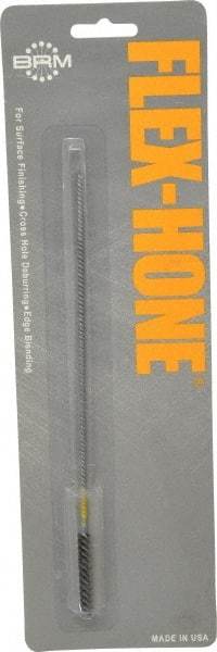 Brush Research Mfg. - 0.235" to 1/4" Bore Diam, Diamond Flexible Hone - Extra Fine, 8" OAL - Industrial Tool & Supply