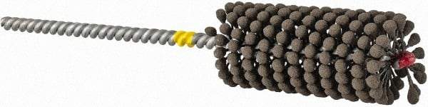 Brush Research Mfg. - 1" to 1-1/8" Bore Diam, Diamond Flexible Hone - Extra Fine, 8" OAL - Industrial Tool & Supply