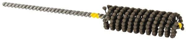 Brush Research Mfg. - 26/33" to 7/8" Bore Diam, Diamond Flexible Hone - Extra Fine, 8" OAL - Industrial Tool & Supply