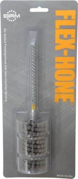 Brush Research Mfg. - 1-1/4" to 1-3/8" Bore Diam, Diamond Flexible Hone - Extra Fine, 8" OAL - Industrial Tool & Supply