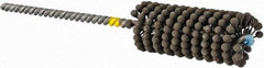 Brush Research Mfg. - 1" to 1-1/8" Bore Diam, Diamond Flexible Hone - Extra Fine, 8" OAL - Industrial Tool & Supply