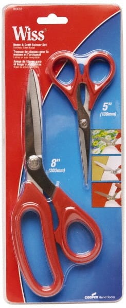 Wiss - Snip & Shear Sets Type: Household Scissor Set Pattern: Straight - Industrial Tool & Supply