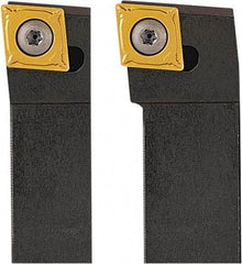 Seco - SCLC, Left Hand Cut, 95° Lead Angle, 20mm Shank Height x 20mm Shank Width, Neutral Rake Indexable Turning Toolholder - 125mm OAL, CC..09T3.. Insert Compatibility, Series Screw Lock - Industrial Tool & Supply