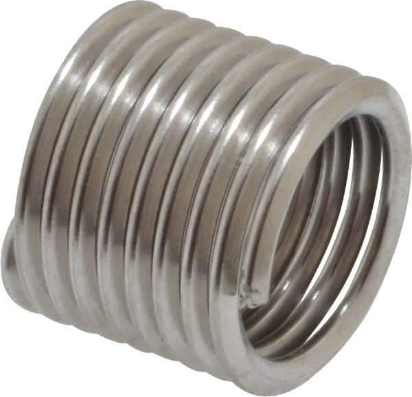Recoil - M9x1.25 Metric Coarse, 13-1/2" OAL, Free Running Helical Insert - Tanged, Stainless Steel, 1-1/2D Insert Length - Industrial Tool & Supply