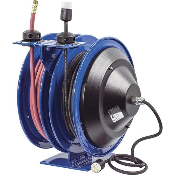 CoxReels - 50' Spring Retractable Hose Reel - 300 psi, Hose Included - Industrial Tool & Supply