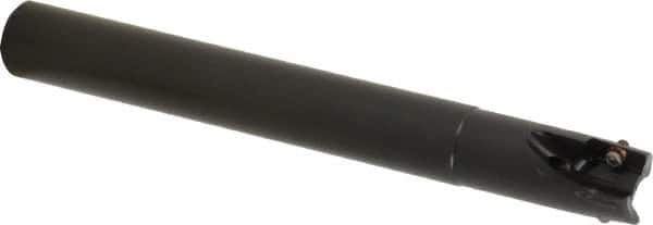 Kennametal - 3/4" Cut Diam, 0.58" Max Depth of Cut, 3/4" Shank Diam, 6-1/2" OAL, Indexable Square Shoulder End Mill - EC14.., EP14.. Inserts, Cylindrical Shank, 0° Lead Angle, Through Coolant - Industrial Tool & Supply