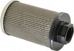 Flow Ezy Filters - 60 Mesh, 38 LPM, 10 GPM, 3.2" Diam, Female Suction Strainer without Bypass - 1 Port NPT, 5.8" Long - Industrial Tool & Supply