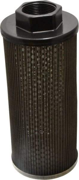 Flow Ezy Filters - 60 Mesh, 114 LPM, 30 GPM, 4.3" Diam, Female Suction Strainer without Bypass - 1-1/2 Port NPT, 9.8" Long - Industrial Tool & Supply