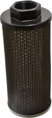 Flow Ezy Filters - 60 Mesh, 114 LPM, 30 GPM, 4.3" Diam, Female Suction Strainer without Bypass - 1-1/2 Port NPT, 9.8" Long - Industrial Tool & Supply