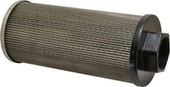 Flow Ezy Filters - 60 Mesh, 189 LPM, 50 GPM, 4.2" Diam, Female Suction Strainer without Bypass - 1-1/2 Port NPT, 9.8" Long - Industrial Tool & Supply