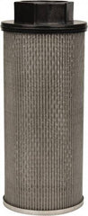Flow Ezy Filters - 60 Mesh, 284 LPM, 75 GPM, 5.2" Diam, Female Suction Strainer without Bypass - 2-1/2 Port NPT, 12-1/2" Long - Industrial Tool & Supply