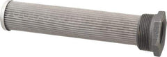 Flow Ezy Filters - 100 Mesh, 57 LPM, 15 GPM, 1.7" Diam, Male/Female Tank Mounted Strainer - 1 1/2 x 1 Port NPT, 8-1/2" Long - Industrial Tool & Supply