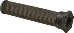 Flow Ezy Filters - 60 Mesh, 57 LPM, 15 GPM, 1.7" Diam, Male/Female Tank Mounted Strainer - 1-1/2 x 1 Port NPT, 8-1/2" Long - Industrial Tool & Supply