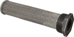 Flow Ezy Filters - 60 Mesh, 95 LPM, 25 GPM, 2" Diam, Male/Female Tank Mounted Strainer - 2 x 1-1/4 Port NPT, 9.6" Long - Industrial Tool & Supply