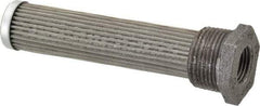 Flow Ezy Filters - 60 Mesh, 19 LPM, 5 GPM, 1" Diam, Male/Female Tank Mounted Strainer - 1 x 1/2 Port NPT, 5.4" Long - Industrial Tool & Supply