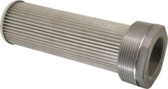 Flow Ezy Filters - 100 Mesh, 189 LPM, 50 GPM, 3" Diam, Male/Female Tank Mounted Strainer - 3 x 2 Port NPT, 9.8" Long - Industrial Tool & Supply