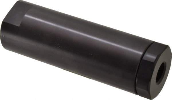 Flow Ezy Filters - 3/8 NPT Thread, 40 Micron, 1.6" Outside Diam, 4.9" Long, Stainless Steel Wire Cloth Media, Filter Assembly - Anodized Aluminum - Industrial Tool & Supply