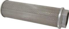 Flow Ezy Filters - 60 Mesh, 568 LPM, 150 GPM, 5.4" Diam, Female Suction Strainer without Bypass - 3 Port NPT, 17.8" Long - Industrial Tool & Supply