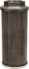 Flow Ezy Filters - 60 Mesh, 189 LPM, 50 GPM, 4.3" Diam, Female Suction Strainer without Bypass - 2 Port NPT, 9.8" Long - Industrial Tool & Supply