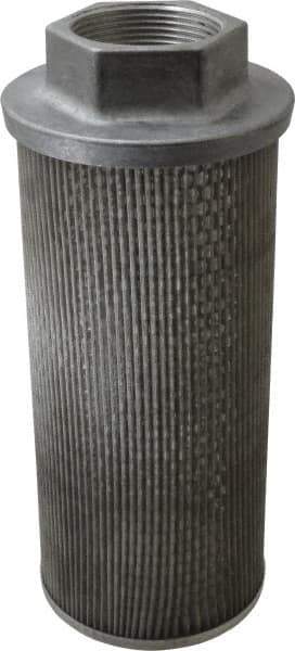 Flow Ezy Filters - 60 Mesh, 284 LPM, 75 GPM, 5.4" Diam, Female Suction Strainer without Bypass - 2-1/2 Port NPT, 12-1/2" Long - Industrial Tool & Supply