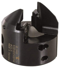 Kennametal - Series KSEM, 21mm ID, 50mm Overall Diam, 48mm OAL Drilling Chamfer Ring - 3.42807R001 Insert, 45° Chamfer, 2 Inserts - Industrial Tool & Supply