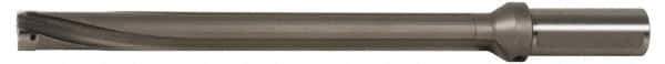 Kennametal - Series KSEM Plus, Head Connection FDS36, 10xD, 38.1mm Shank Diam, Drill Body - SSF Toolholder, 534.25mm OAL, 17.28" Drill Body Length, 14.57" Flute Length, Whistle Notch Shank, Through Coolant - Industrial Tool & Supply