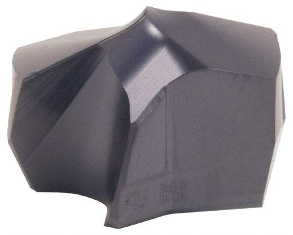 Kennametal - Series KSEM Plus, 27mm Diam Grade KC7315 140° Replaceable Drill Tip - Carbide, TiAlN Finish, 6 Seat Size - Industrial Tool & Supply