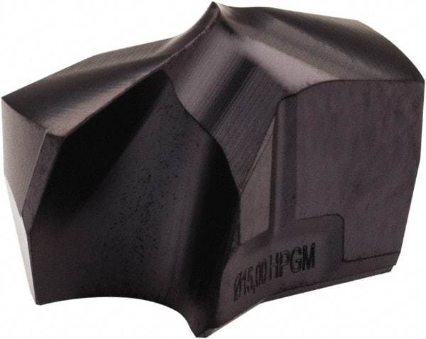 Kennametal - Series KSEM Plus, 15mm Diam Grade KC7315 140° Replaceable Drill Tip - Carbide, TiAlN Finish, A Seat Size - Industrial Tool & Supply