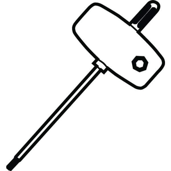 Kennametal - Insert Wrench for Indexable Modular Drills - Insert Compatible, DFT Toolholder Style Compatibility, Series KSEM Plus - Industrial Tool & Supply