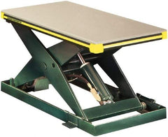 Southworth - 2,000 Lb Capacity Hydraulic Scissor Lift Table - 6-3/4" to 42-3/4" Lift Height, 48" Platform Length x 24" Platform Width - Industrial Tool & Supply