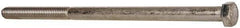 Value Collection - 1/2-13 UNC, 9" Length Under Head Hex Head Cap Screw - Partially Threaded, Grade 316 Stainless Steel, Uncoated, 3/4" Hex - Industrial Tool & Supply