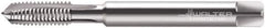 Walter-Prototyp - #8-32 UNC, 3 Flute, Bright Finish, Powdered Metal Spiral Point Tap - Plug Chamfer, Right Hand Thread, 80mm OAL, 15mm Thread Length, 6mm Shank Diam, 3B Class of Fit, Series 222079 - Exact Industrial Supply