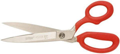 Wiss - 5" LOC, 10-3/8" OAL Inlaid Heavy Duty Shears - Offset Handle, For Composite Materials, Fabrics, Upholstery - Industrial Tool & Supply