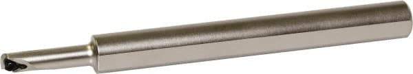 Kyocera - 0.312" Min Bore Diam, 4" OAL, 3/8" Shank Diam, S/A-SWUB(P)-AE Indexable Boring Bar - 1.102" Max Bore Depth, WBGT 121.., WBGW 121.., WBMT 121.. Insert, Screw Holding Method - Industrial Tool & Supply
