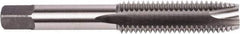 Union Butterfield - M4x0.70 Metric Coarse, 2 Flute, Bright Finish, High Speed Steel Spiral Point Tap - Plug Chamfer, Right Hand Thread, 2-1/8" OAL, 3/4" Thread Length, 0.168" Shank Diam, 6H Class of Fit, Series 1785M - Exact Industrial Supply