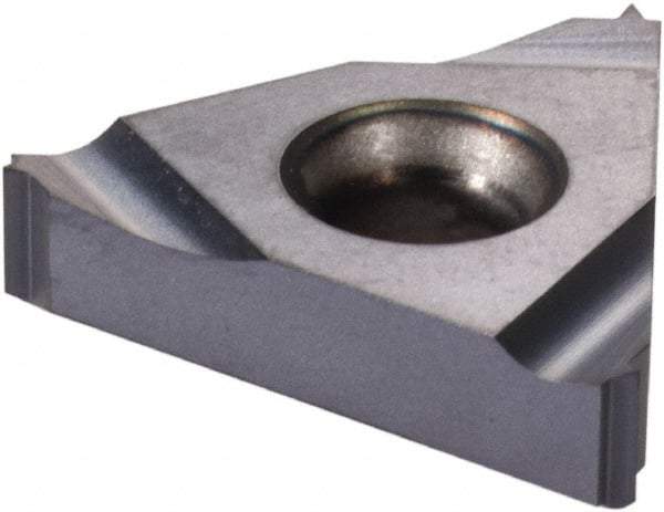 Iscar - 16IR Internal Right Hand 32 UN Laydown Threading Insert - Grade IC908, TiAlN Coated Carbide, 9.53mm Inscribed Circle - Industrial Tool & Supply