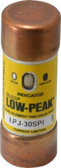 Cooper Bussmann - 300 VDC, 600 VAC, 30 Amp, Time Delay General Purpose Fuse - Fuse Holder Mount, 2-1/4" OAL, 100 at DC, 300 at AC (RMS) kA Rating, 13/16" Diam - Industrial Tool & Supply