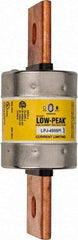 Cooper Bussmann - 300 VDC & 600 VAC, 450 Amp, Time Delay General Purpose Fuse - Bolt-on Mount, 203.2mm OAL, 100 at DC, 300 at AC (RMS) kA Rating, 2-19/32" Diam - Industrial Tool & Supply