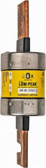 Cooper Bussmann - 250 VAC/VDC, 250 Amp, Time Delay General Purpose Fuse - Bolt-on Mount, 8-5/8" OAL, 100 at DC, 300 at AC (RMS) kA Rating, 2-3/8" Diam - Industrial Tool & Supply