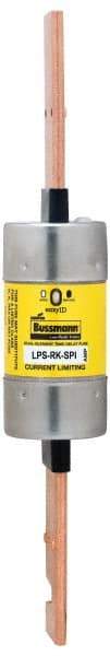 Cooper Bussmann - 300 VDC, 600 VAC, 250 Amp, Time Delay General Purpose Fuse - Bolt-on Mount, 295.3mm OAL, 100 at DC, 300 at AC (RMS) kA Rating, 1-39/64" Diam - Industrial Tool & Supply