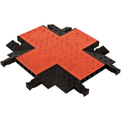 Checkers - On Floor Cable Covers Cover Material: Polyurethane Number of Channels: 5 - Industrial Tool & Supply
