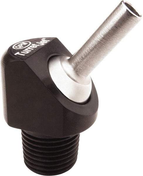 QPM Products - 0.11" Hose Inside Diam, Coolant Hose Nozzle - NPT, for Use with CNC Lathes - Industrial Tool & Supply